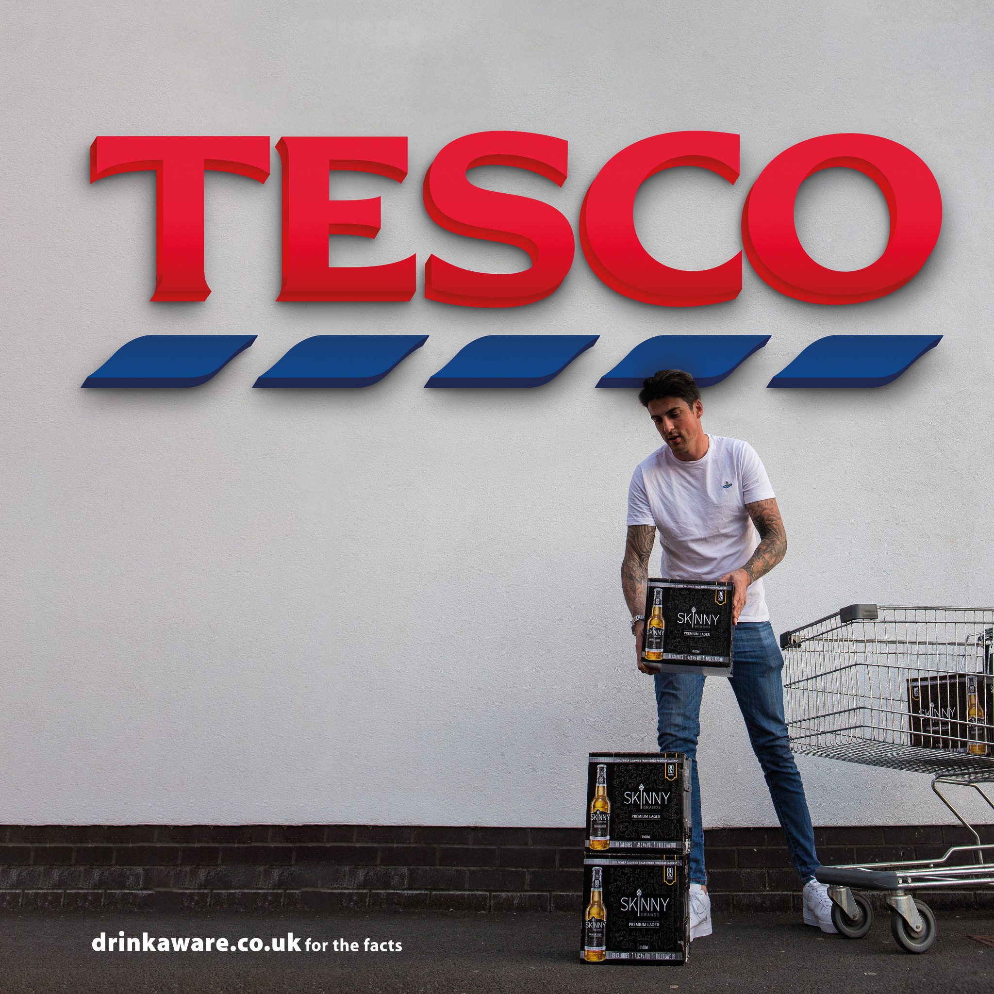 SKINNY LAGER MAKES JUMP TO THE TESCO POWER AISLE LOOKING TO ENTICE NEW  CONSUMERS